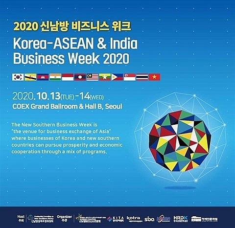 Vietnam attends korea asean & india business week 2020